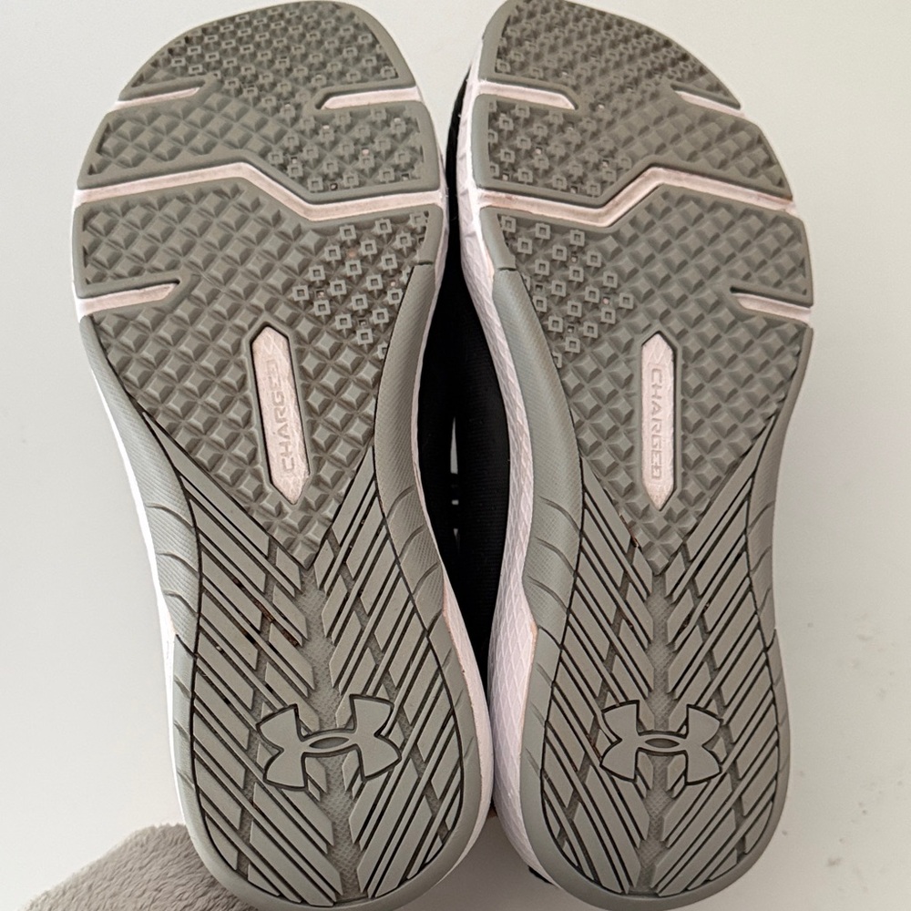 Under Armour Black And White Charged Commit Runni… - image 4